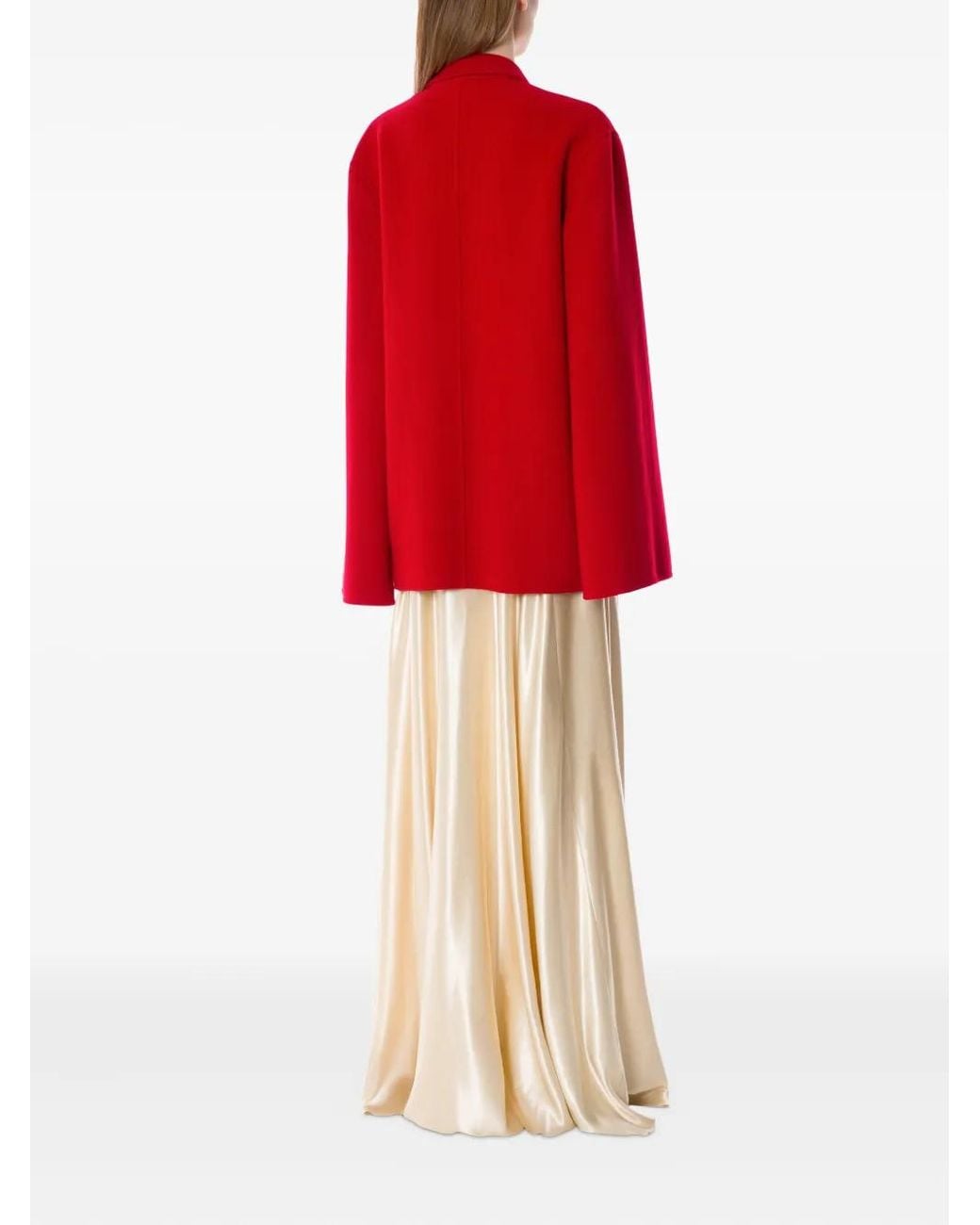 Alberta Ferretti Red Jacket