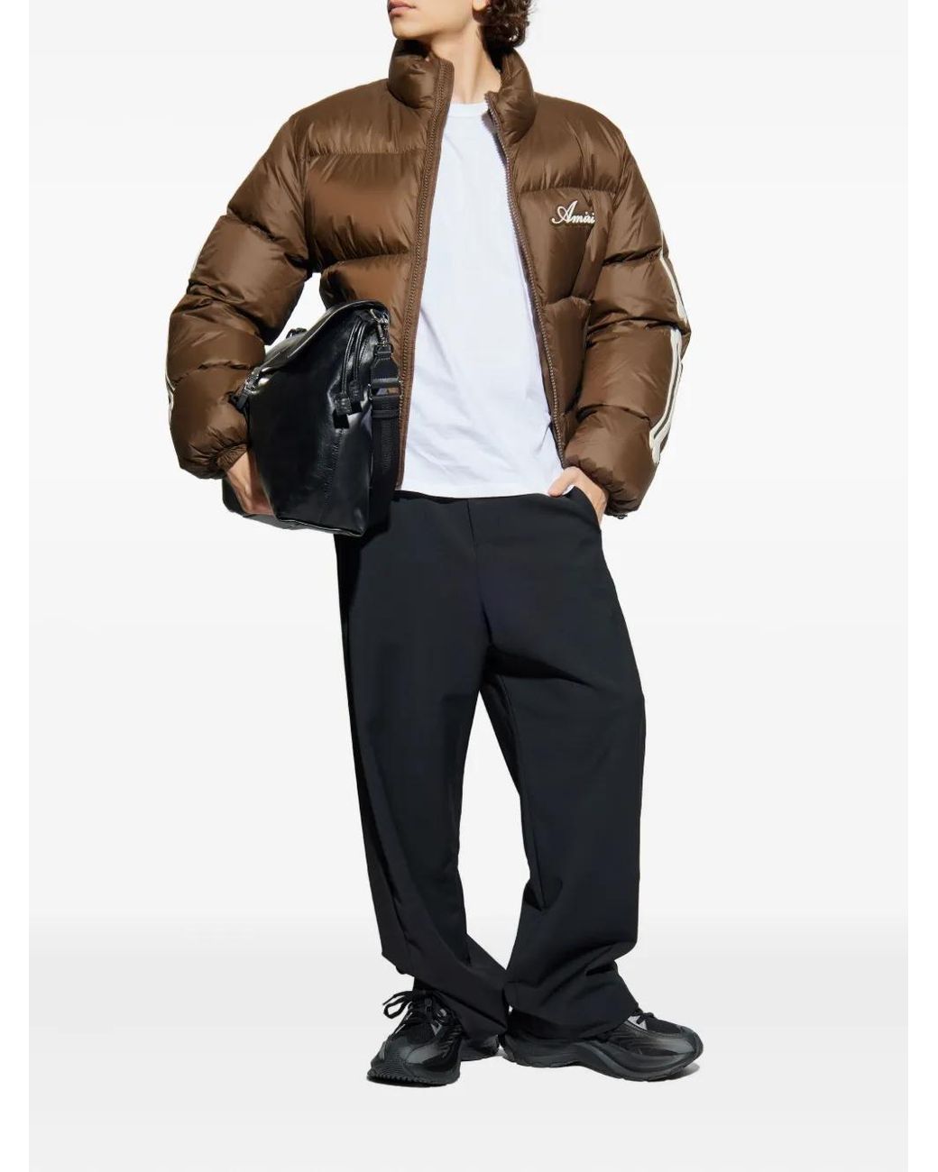 Amiri Brown Down Jackets for men