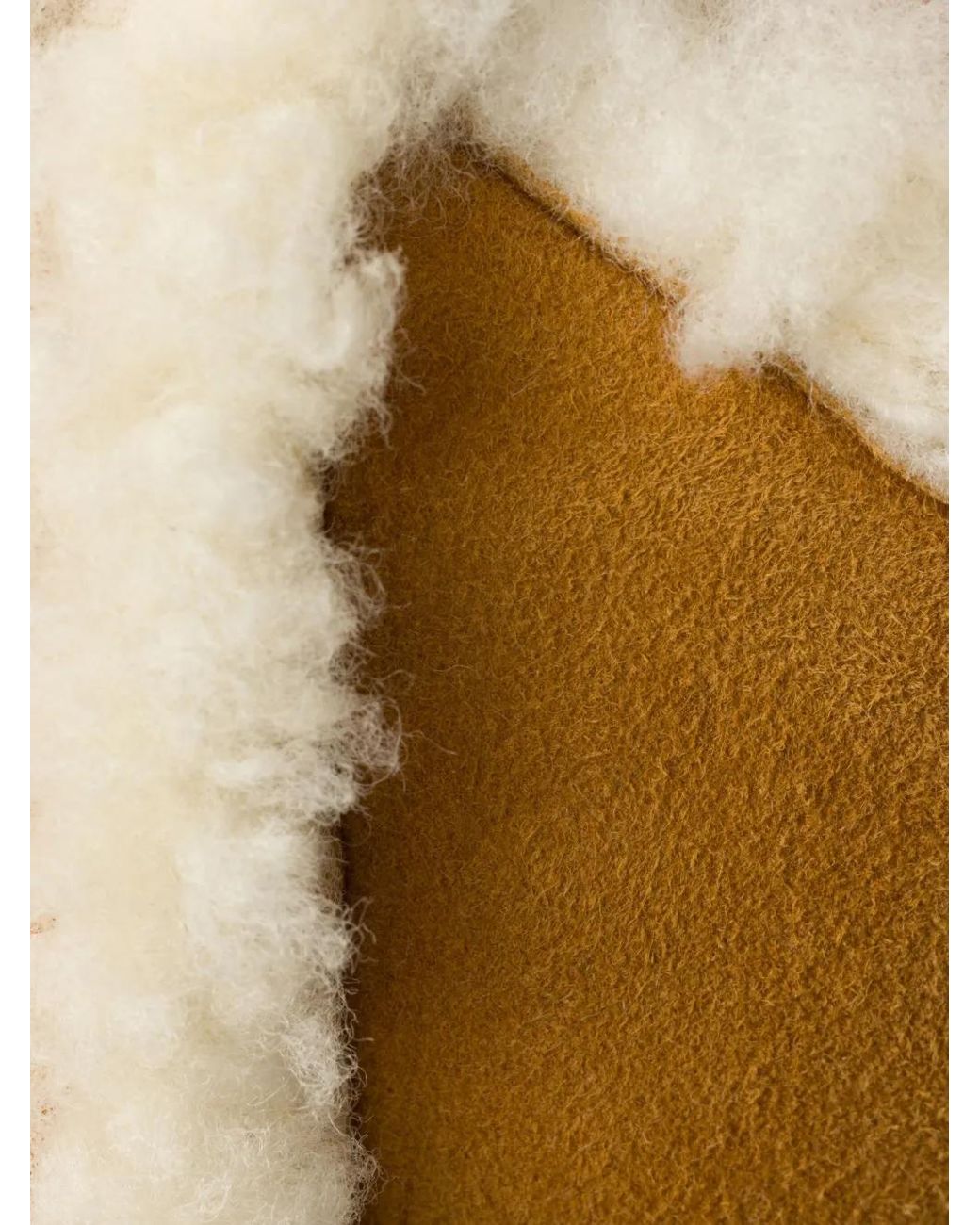 Prada Brown Suede Shearling Baseball Cap