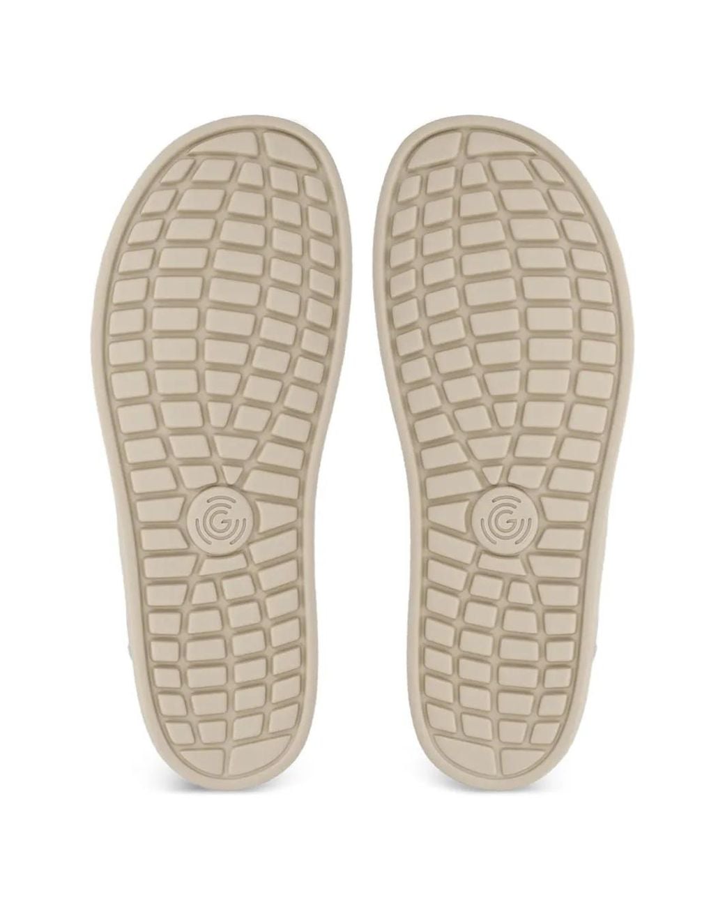 grounds White Suede-Panelled Groundies Sneakers for men