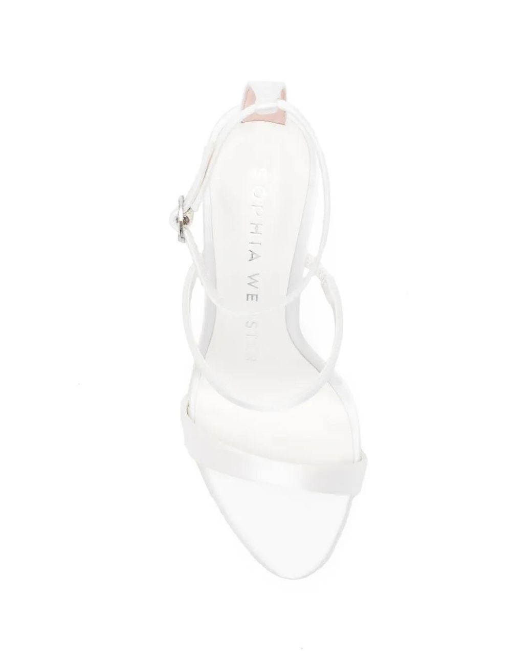 Sophia Webster White Rosalind Heeled Sandals