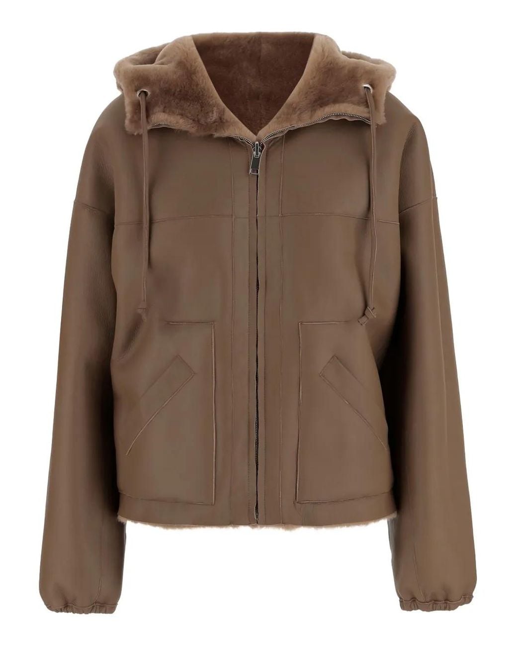 Blancha Lammy Jack Met Capuchon in het Brown