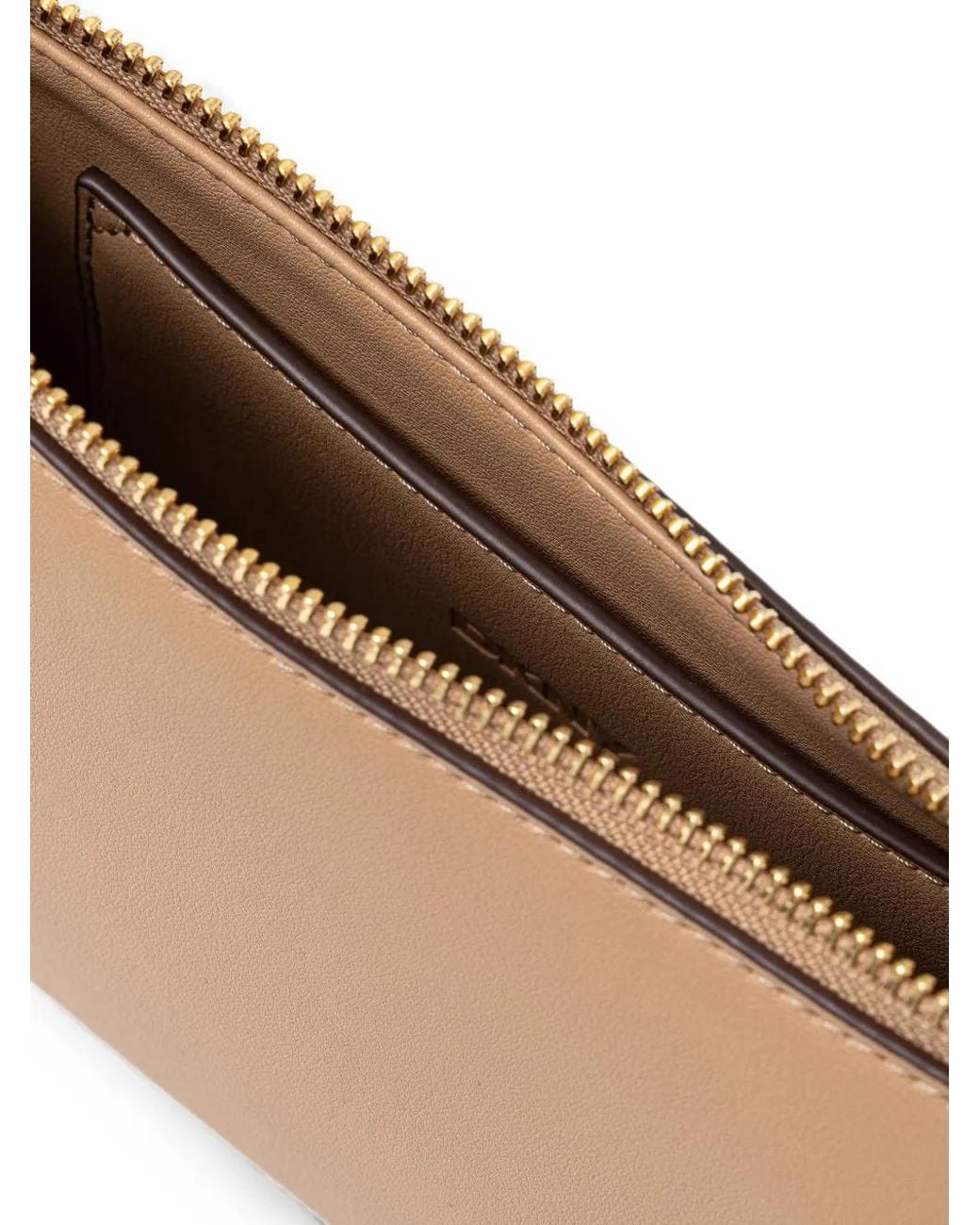 DKNY Natural Avril Logo-Plaque Shoulder Bag