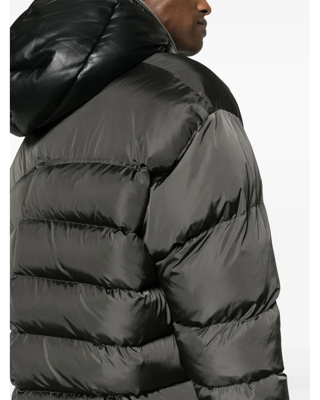 Veste Matelassée À Capuche Random Identities pour homme en coloris Gray