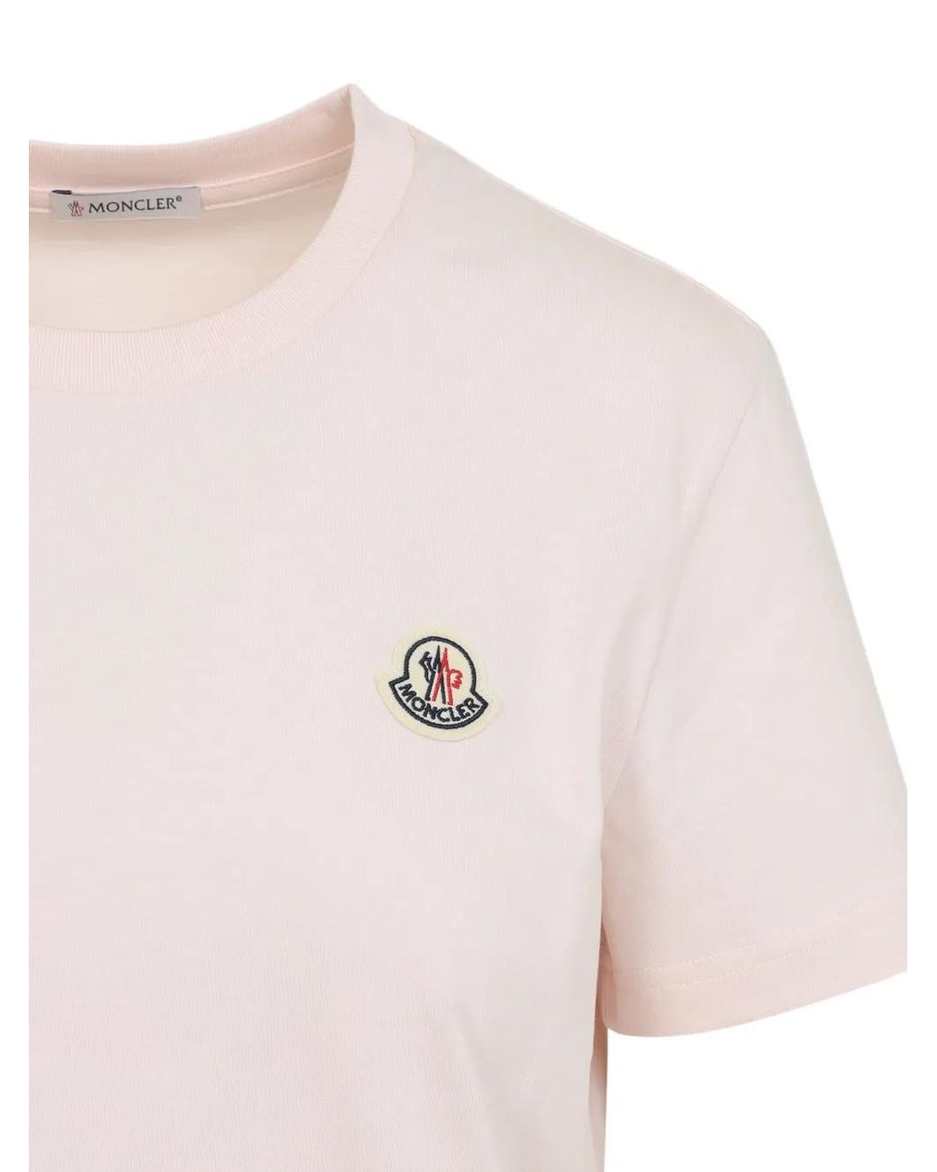 Moncler Blue Logo T-Shirts