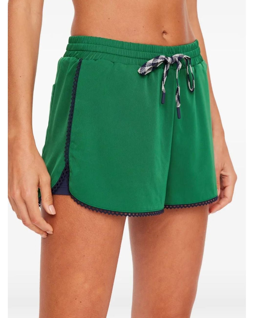 Shorts Da Corsa Austen di The Upside in Green