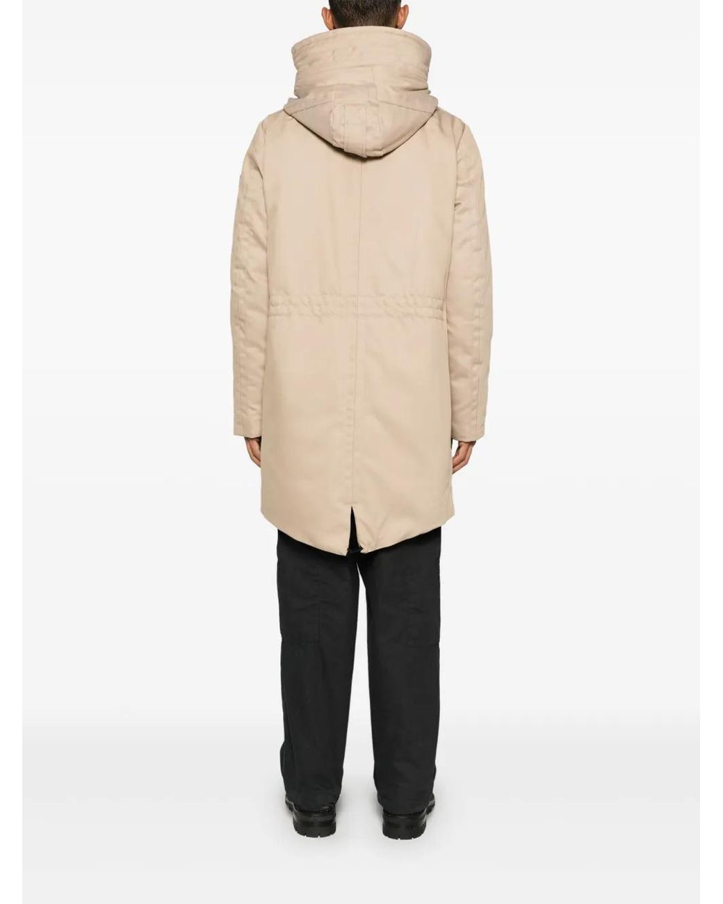 Parka À Patch Logo Peuterey pour homme en coloris Natural
