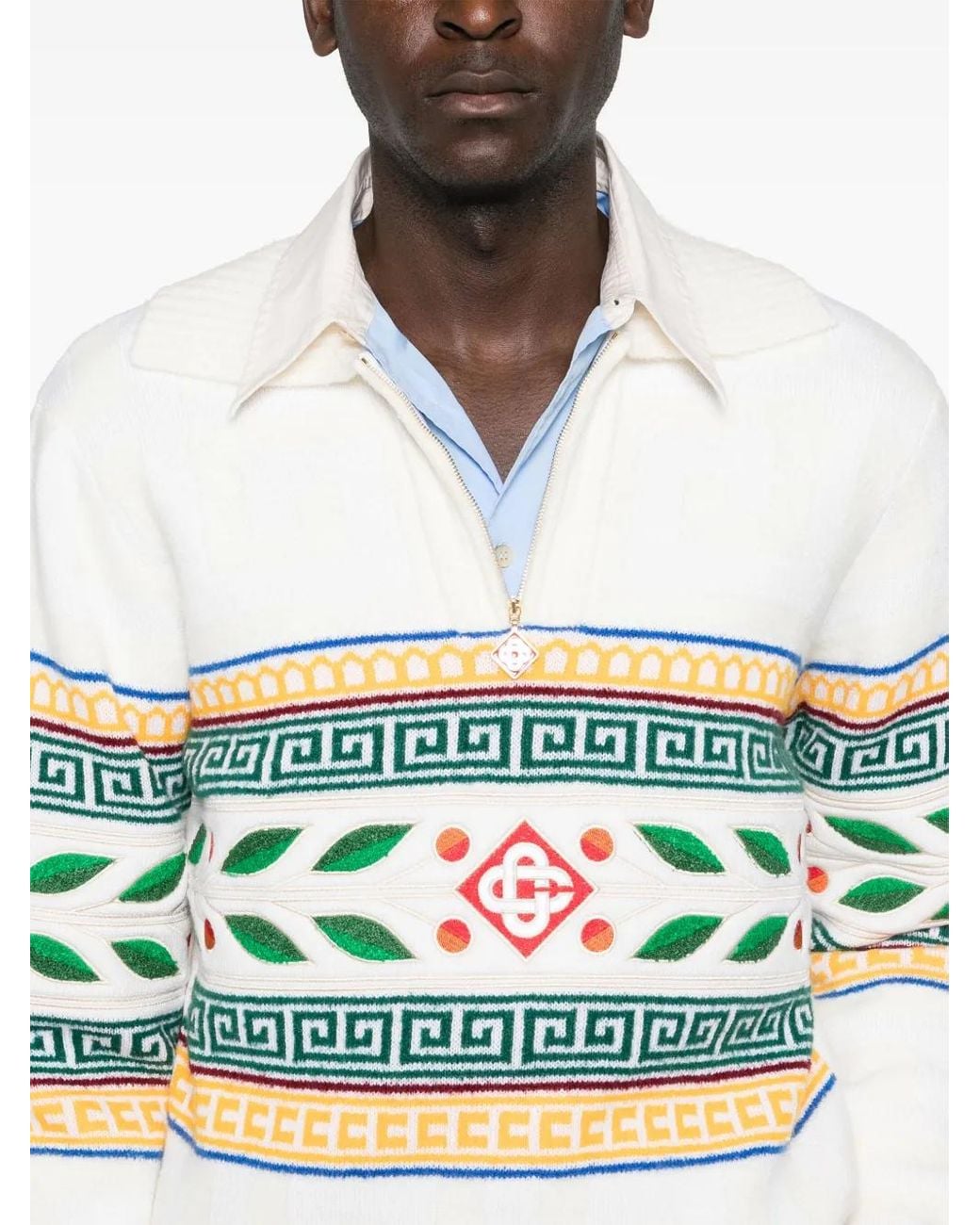 Casablanca Gray Lauriel Jumper Sweater for men