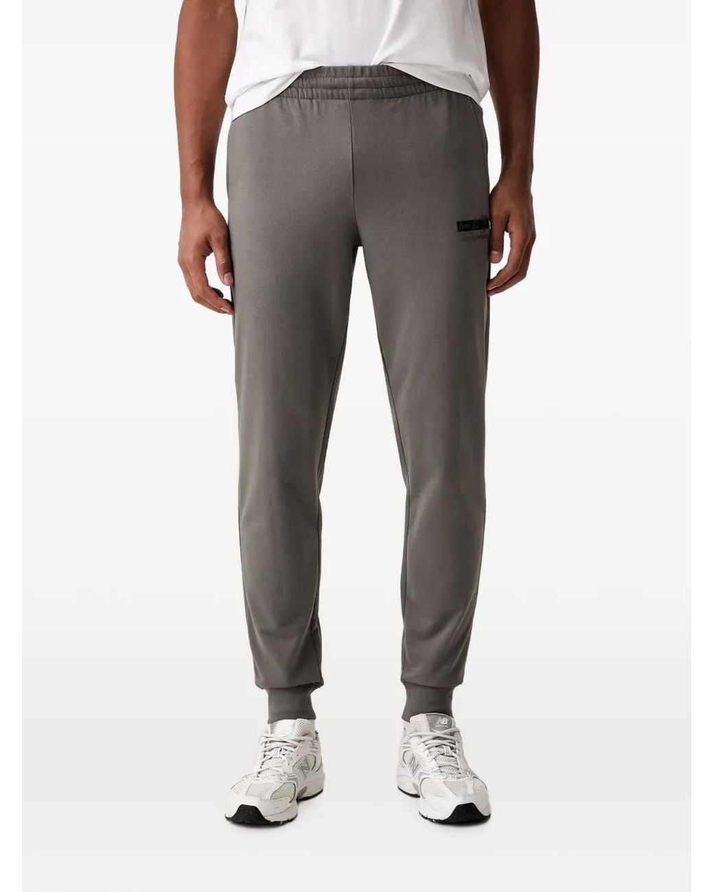 Pull Zippé À Logo Imprimé EA7 pour homme en coloris Gray
