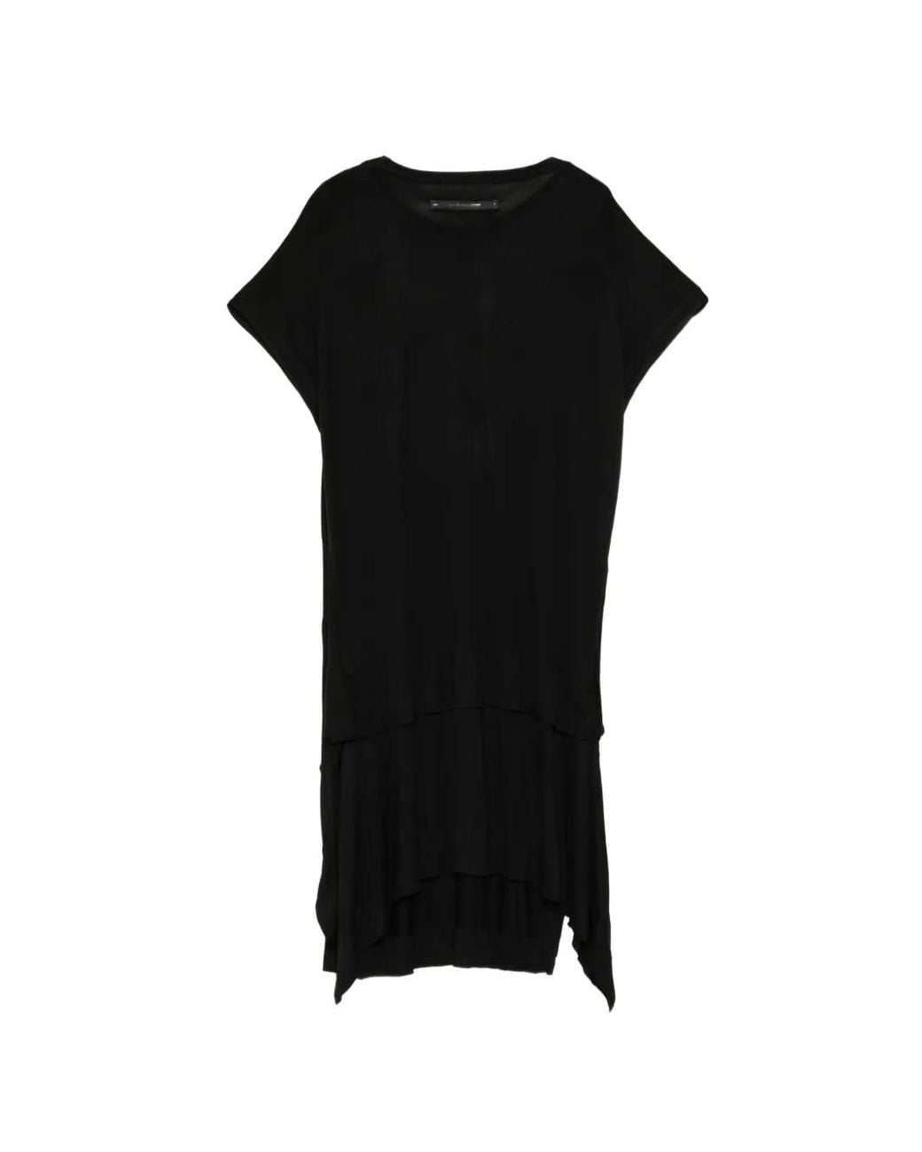 Julius Black Layered T-Shirt for men