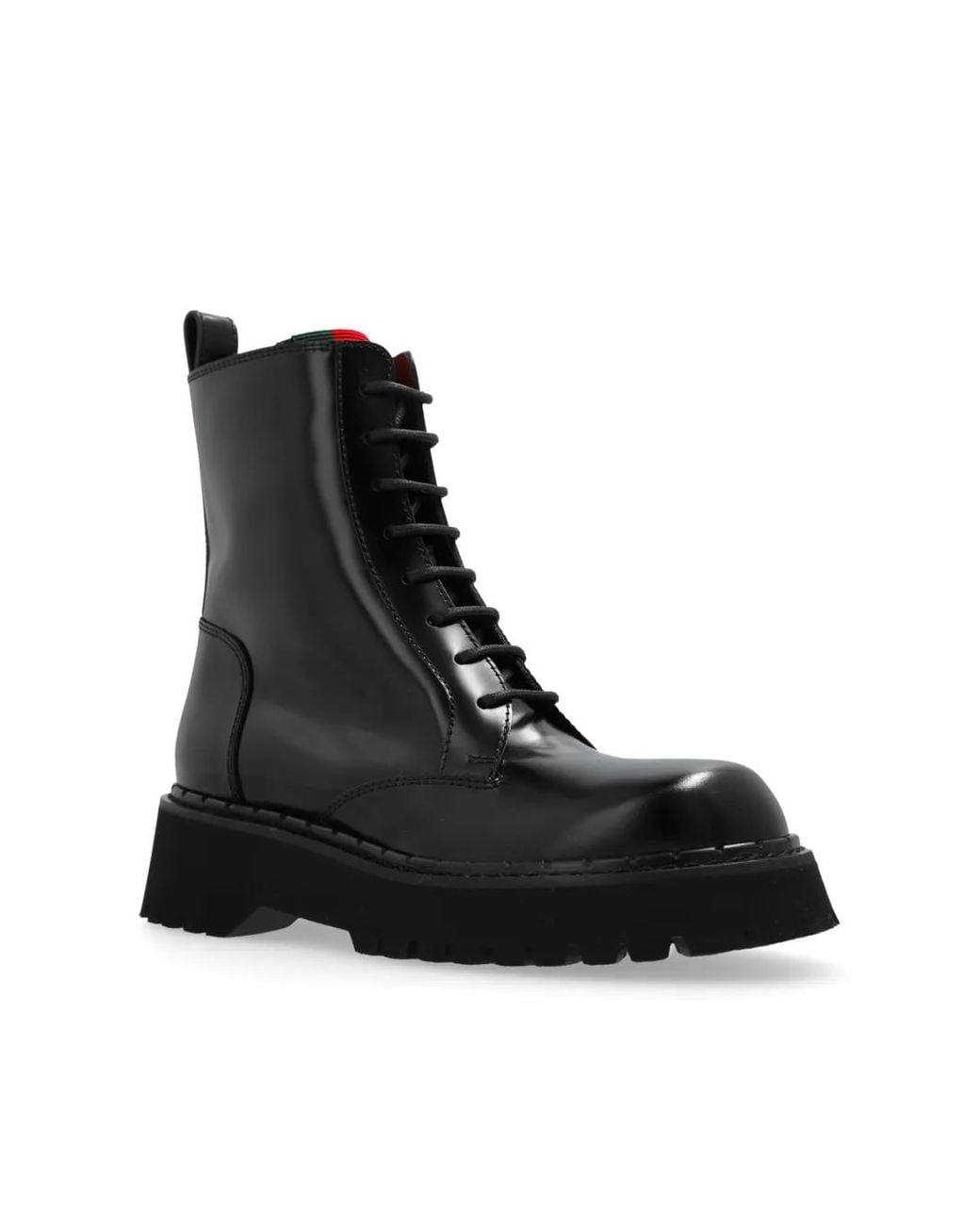 Gucci Black Leather Shoes