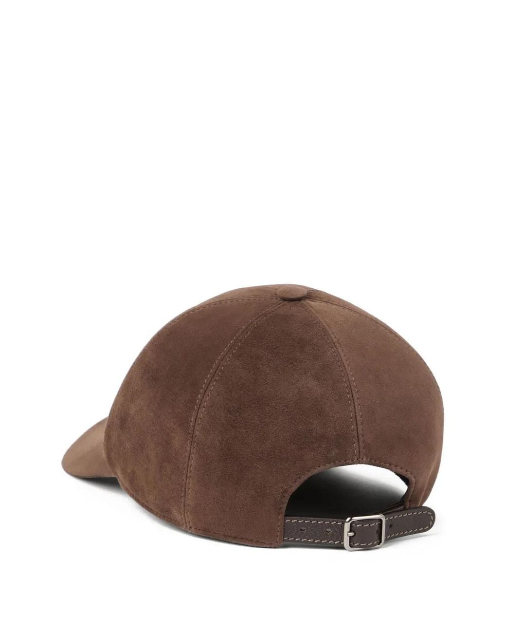 Brunello Cucinelli Brown 'Baseball' Cap