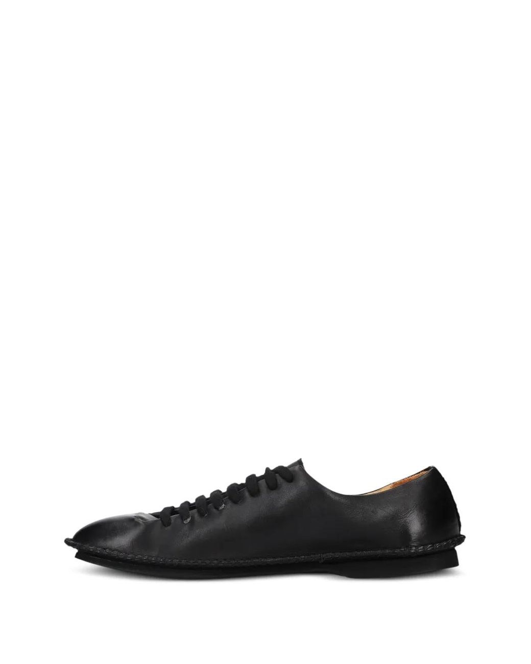 Premiata Black Leather Sneakers for men