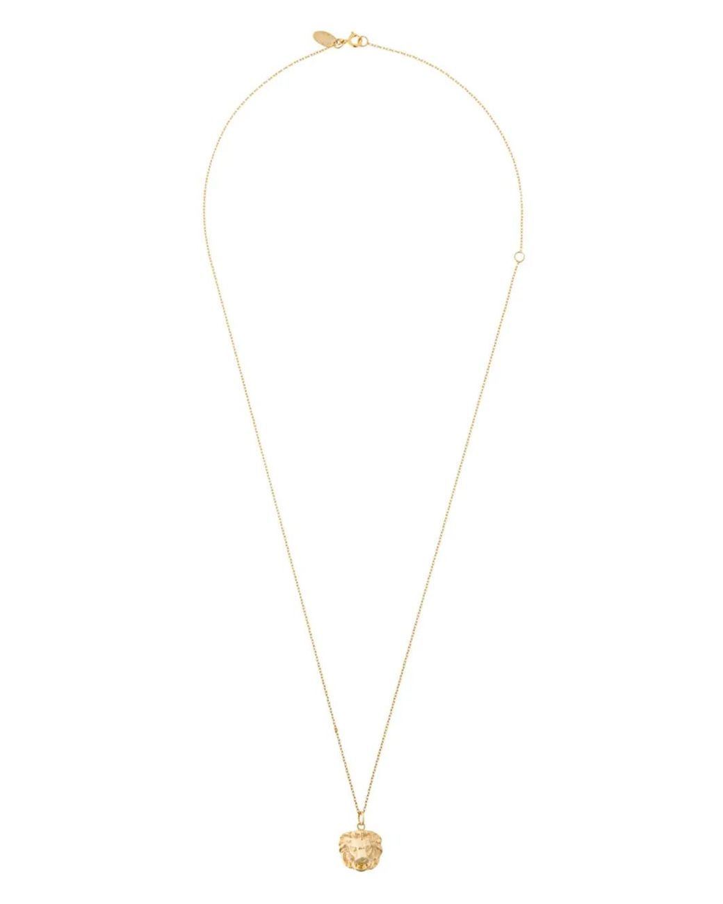 Iosselliani White Puro Lion Necklace