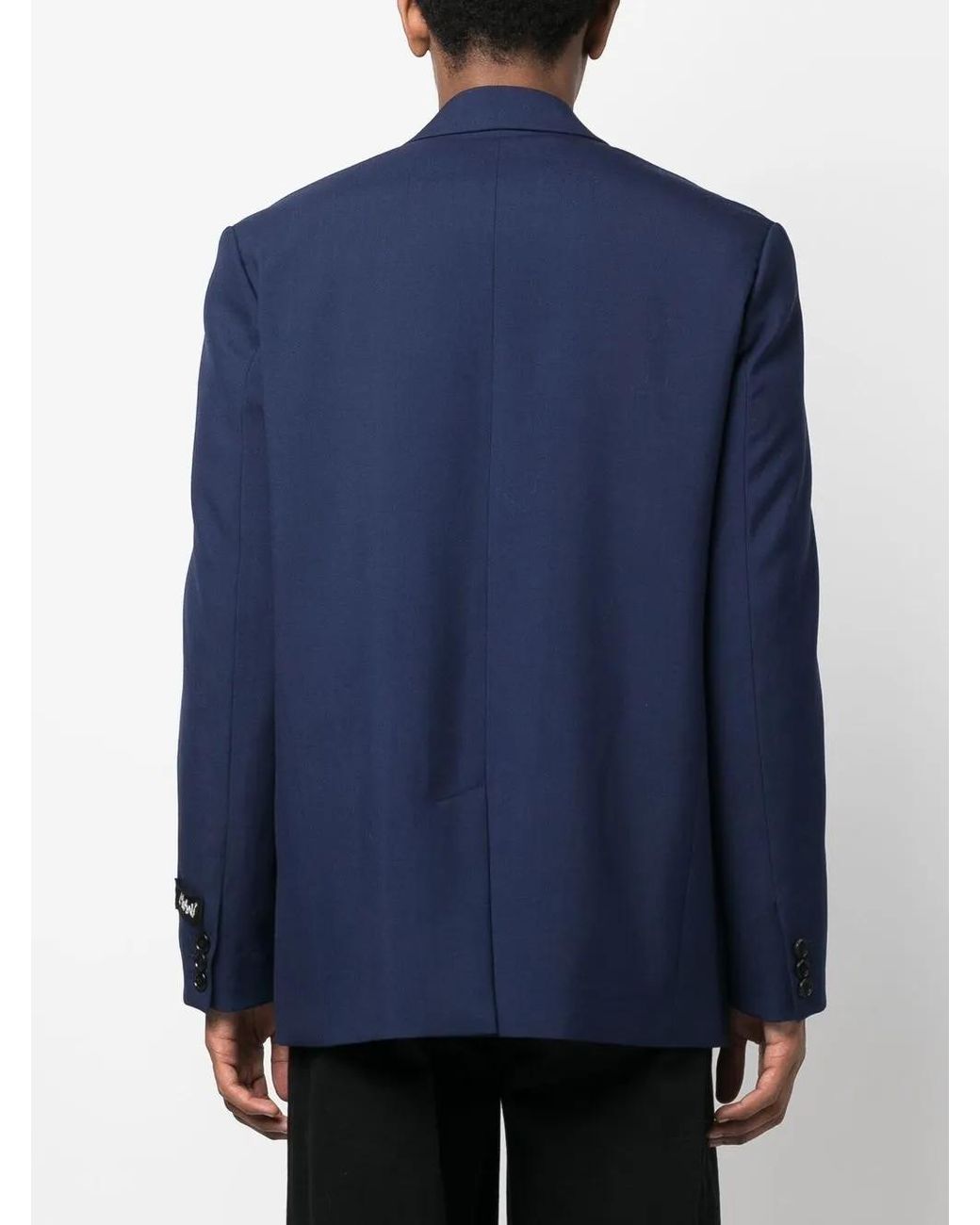 Marni Blue Tropical Wool Blazer for men