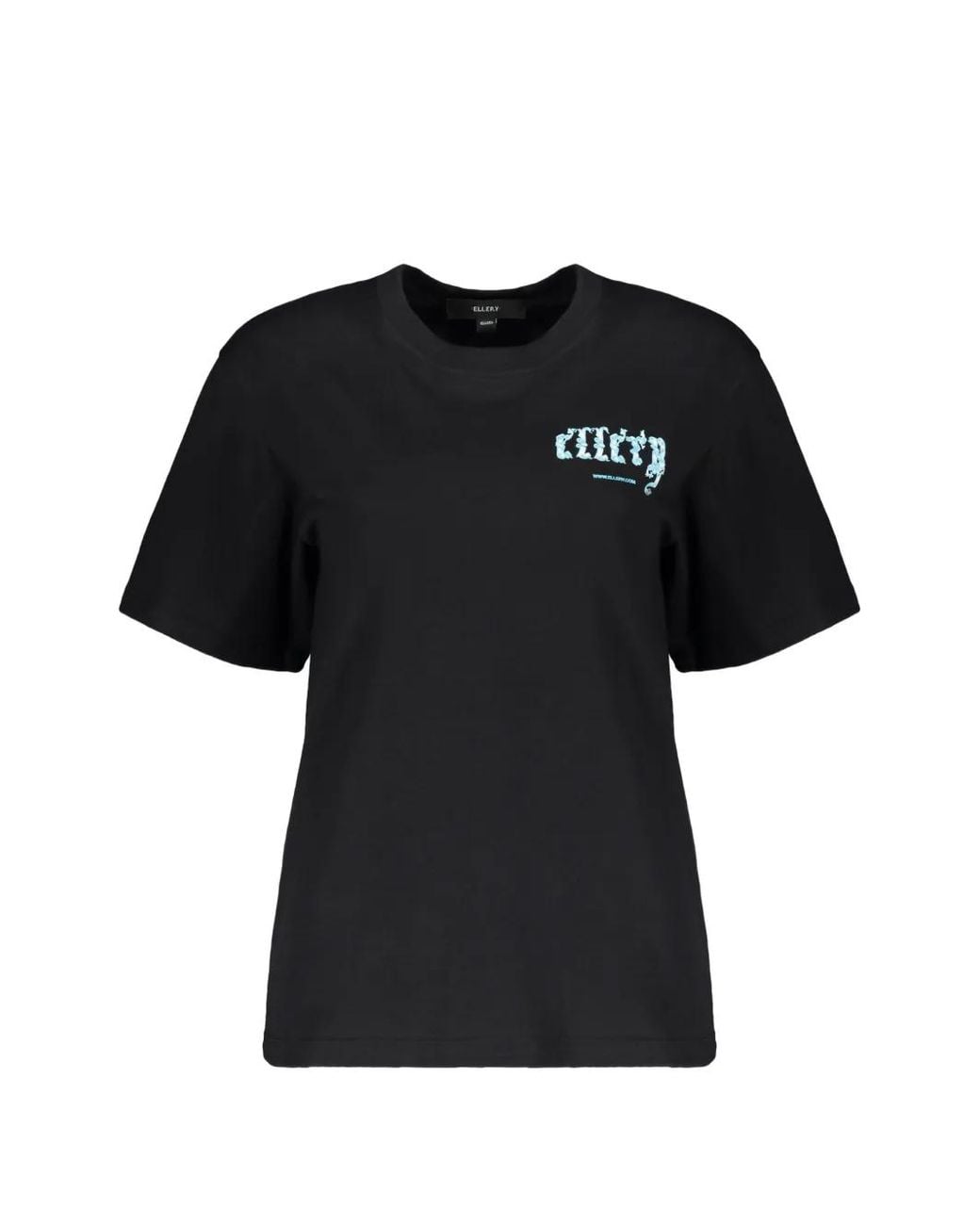 Ellery Black Logo-Print T-Shirt