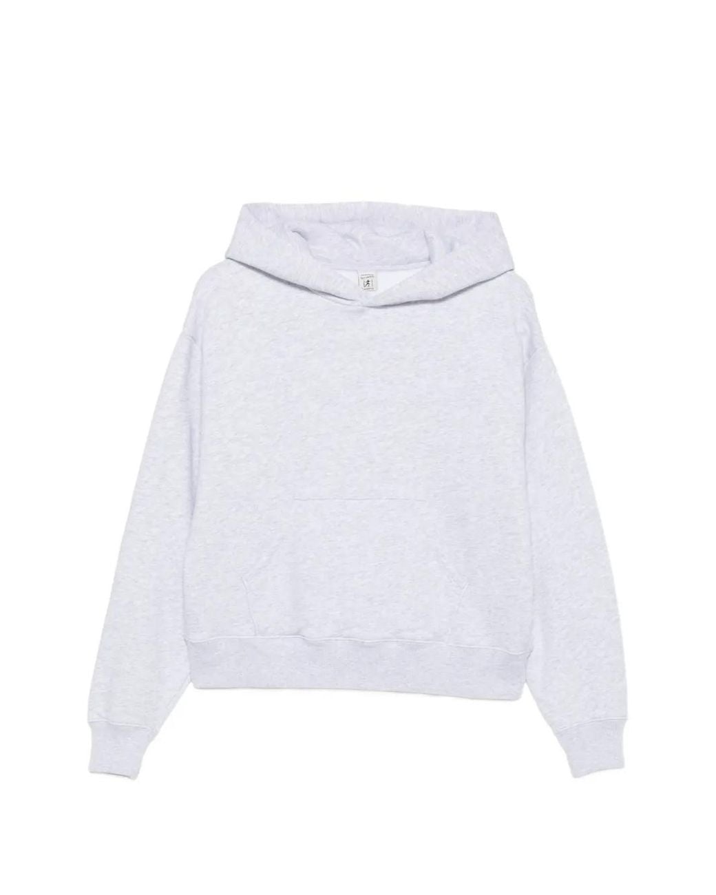 Sporty & Rich White Logo-Embroidered Hoodie