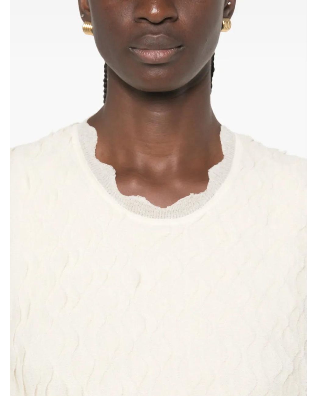 Ulla Johnson White Ruffled Maxi Dress
