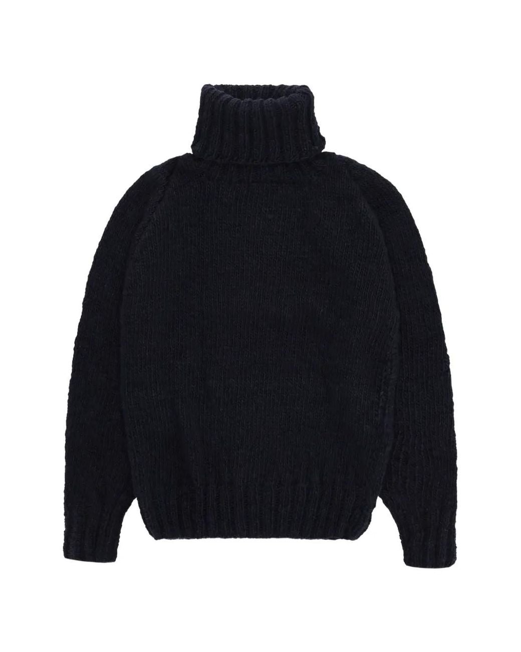 Fortela Blue Turtleneck Sweater for men