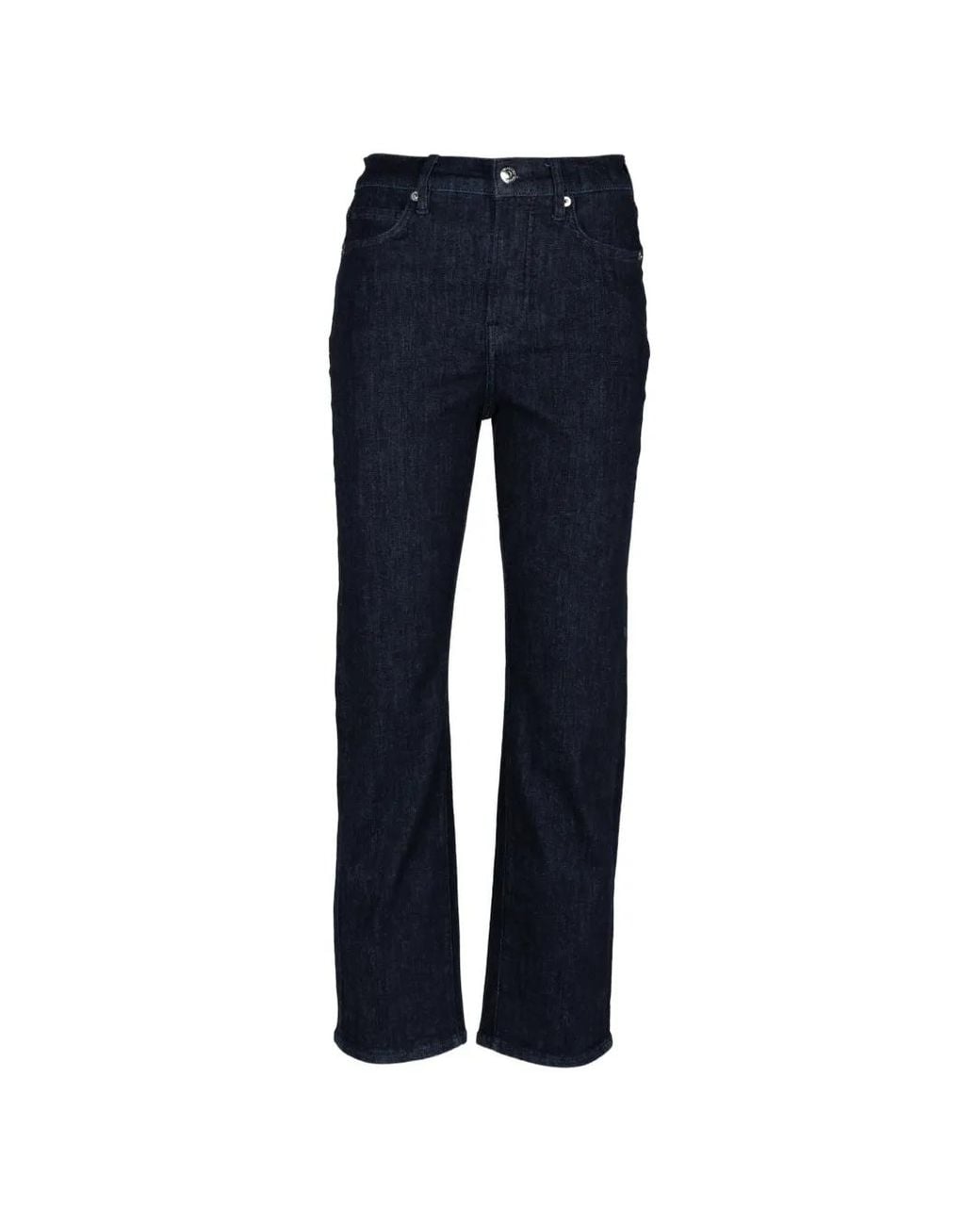 Veronica Beard Blue Milla Slim-Straight Jeans