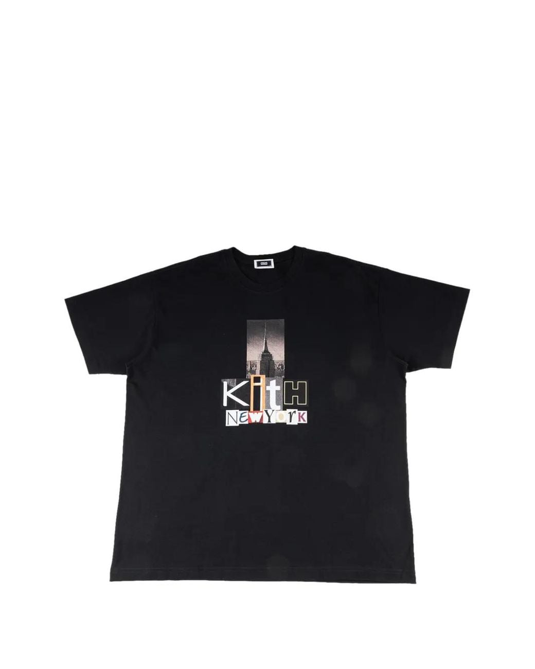 Kith Black New York Short-Sleeve T-Shirt for men