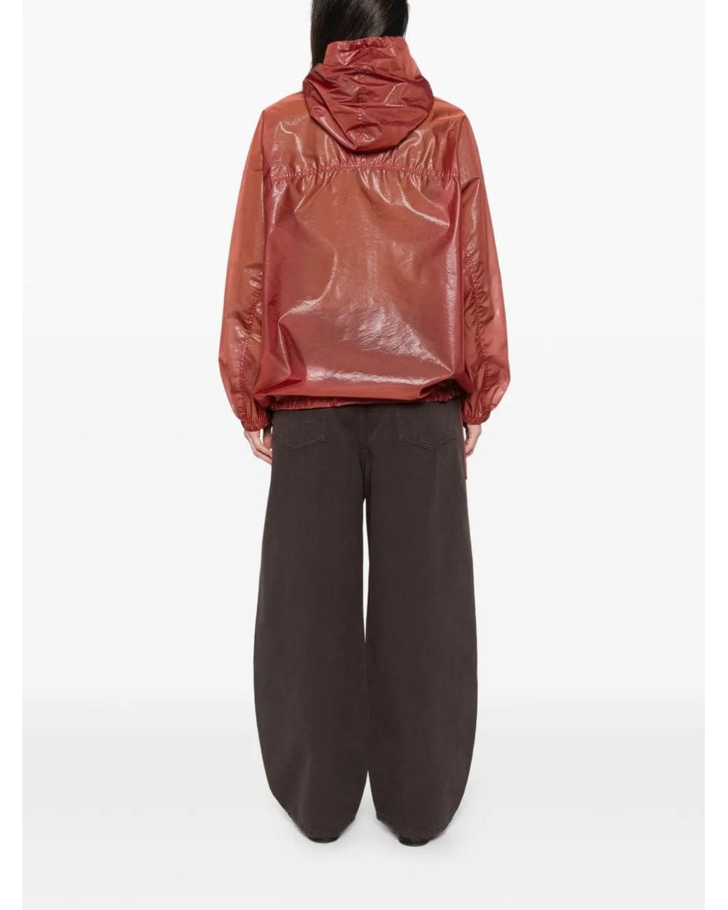 DUNO Red Karta Hooded Zip Jacket