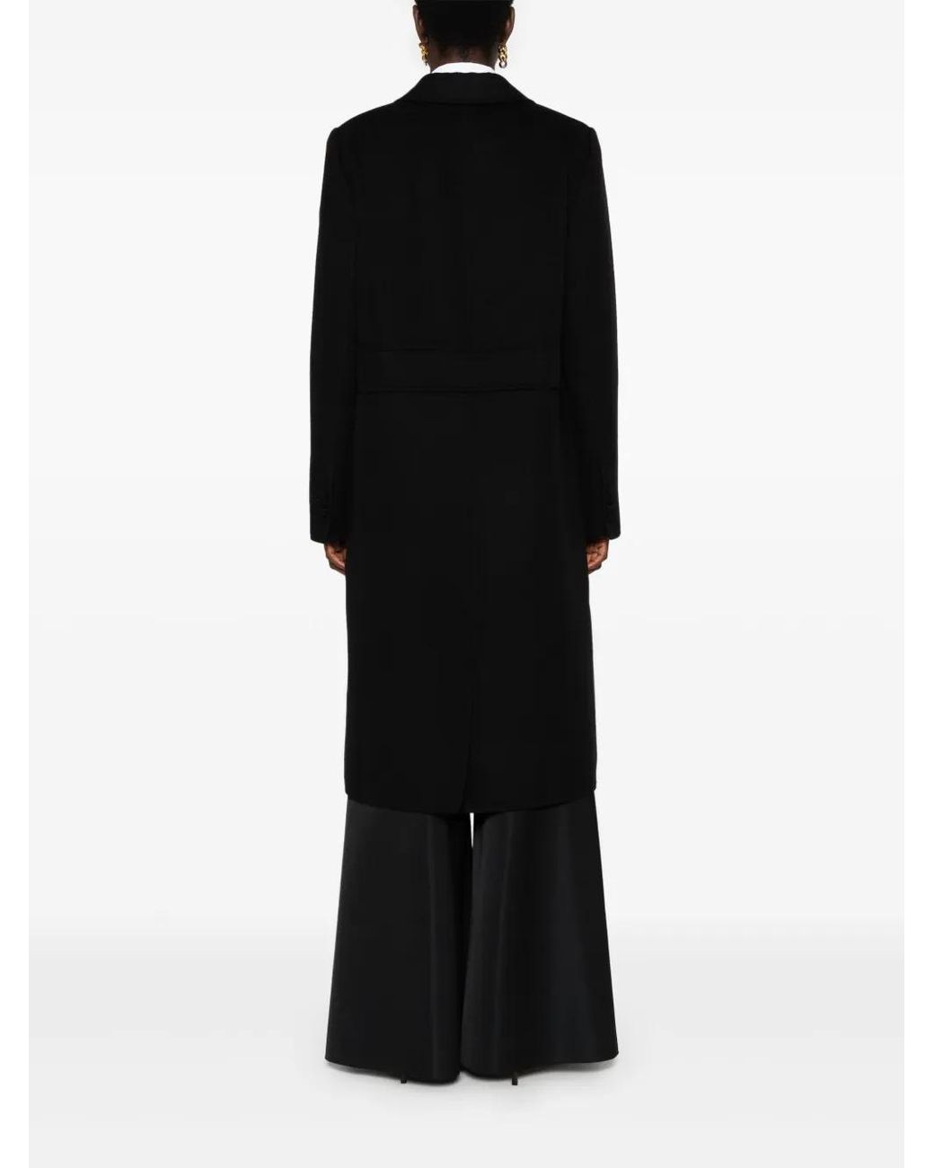 Gabriela Hearst Black Reed Coat