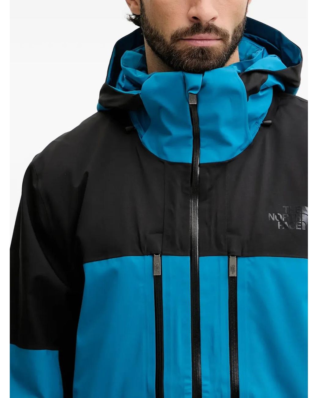 The North Face Blue Futurelight Hooded Zipped Jacket for men