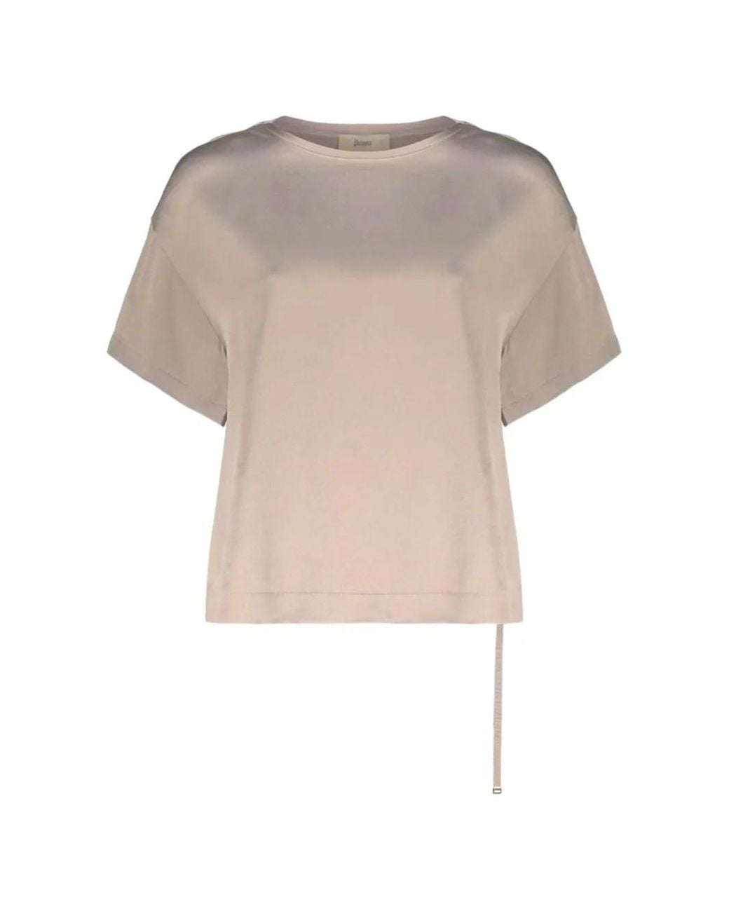 Herno White Acetate Blouse
