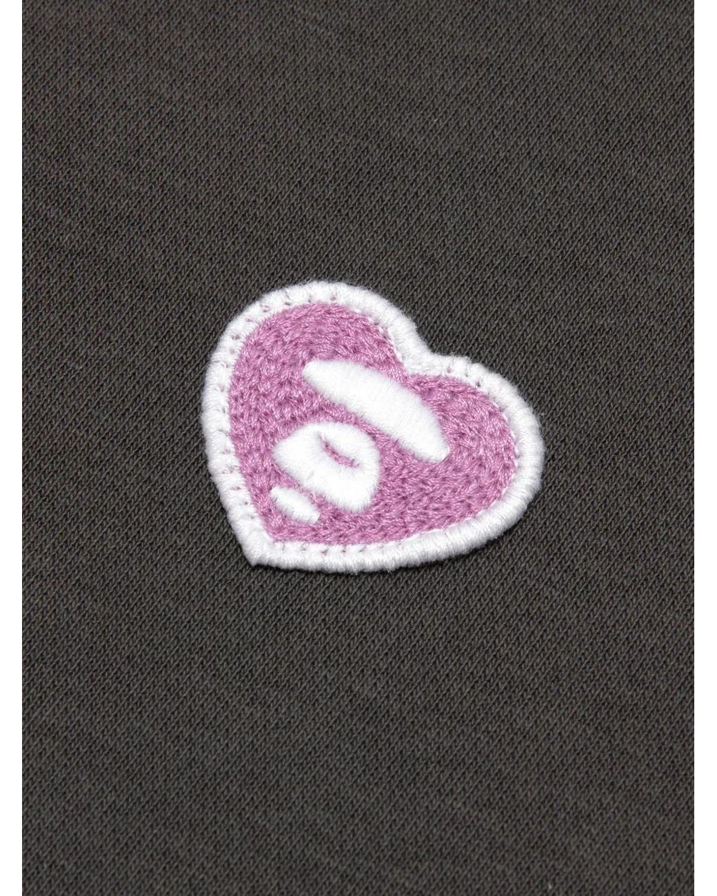 A Bathing Ape Black Appliqué Graphic Sweater