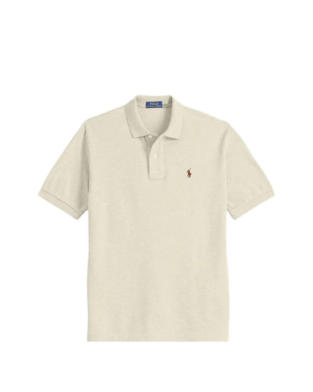 Polo Ralph Lauren Pony-Motif Cotton Polo Shirt in White for Men | Lyst UK