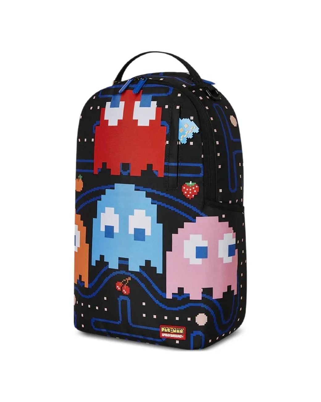 Sprayground Blue Pac- Ghost Gang Backpack for men
