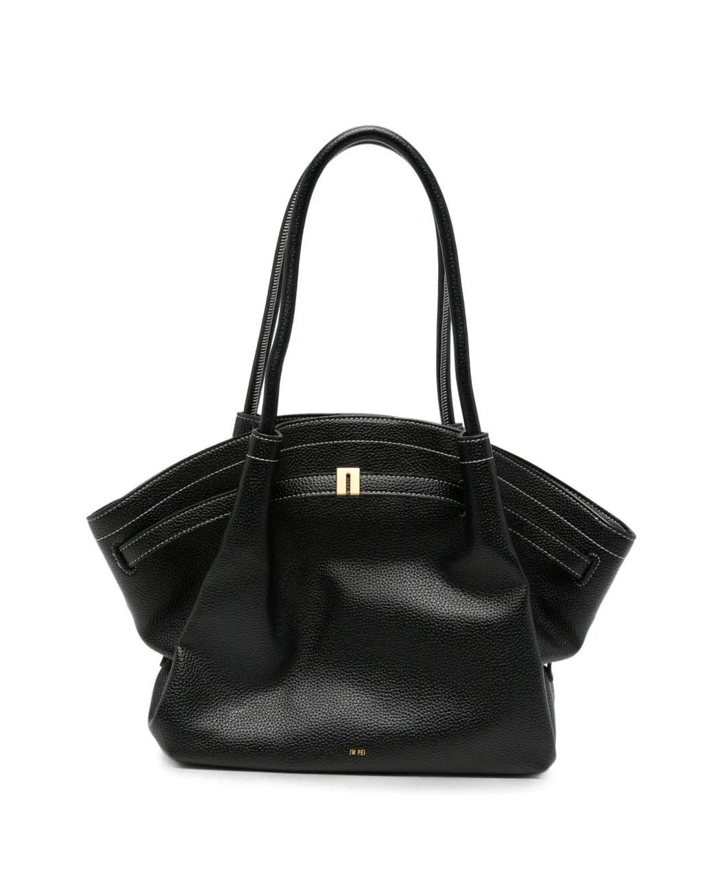JW PEI Black Hana Medium Tote Bag