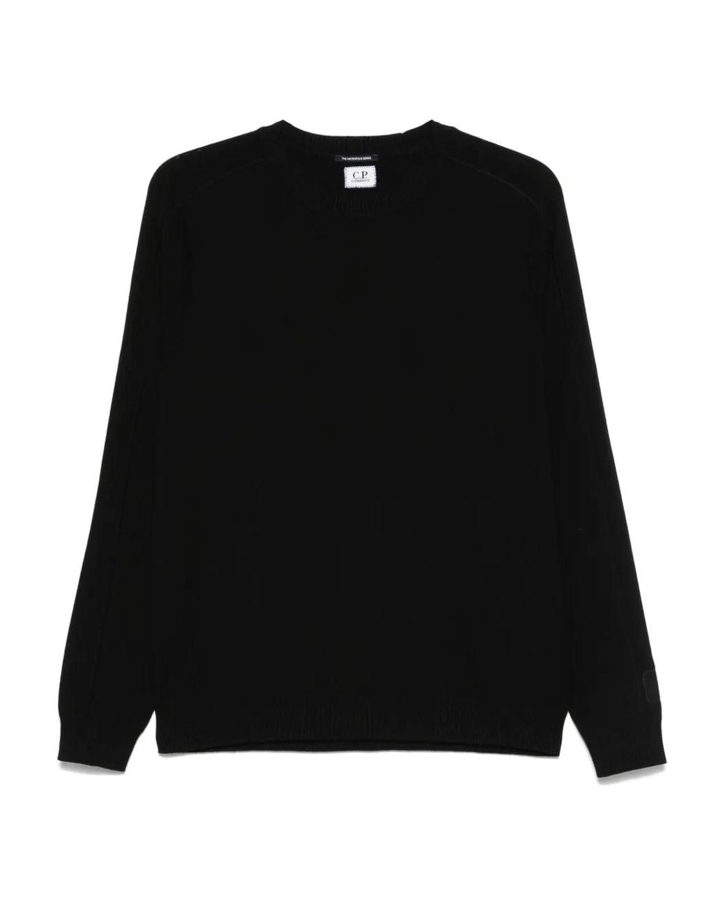 C P Company Geribbelde Sweater in het Black voor heren