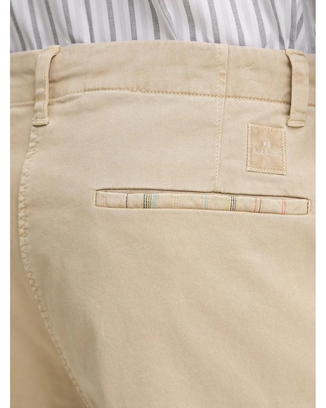 Paul Smith Natural Straight-Leg Trousers for men