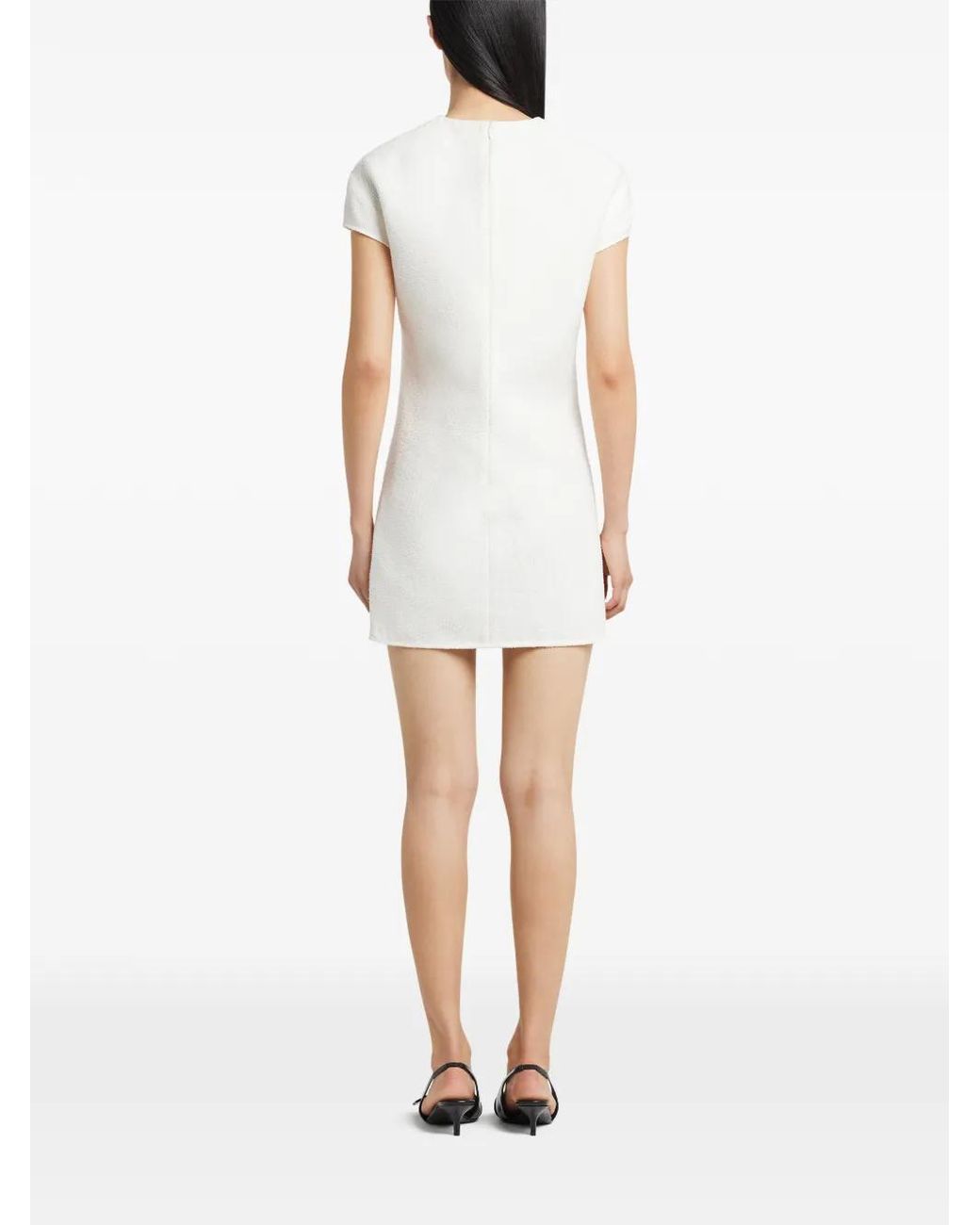 Courreges White A-Line Mini Dress