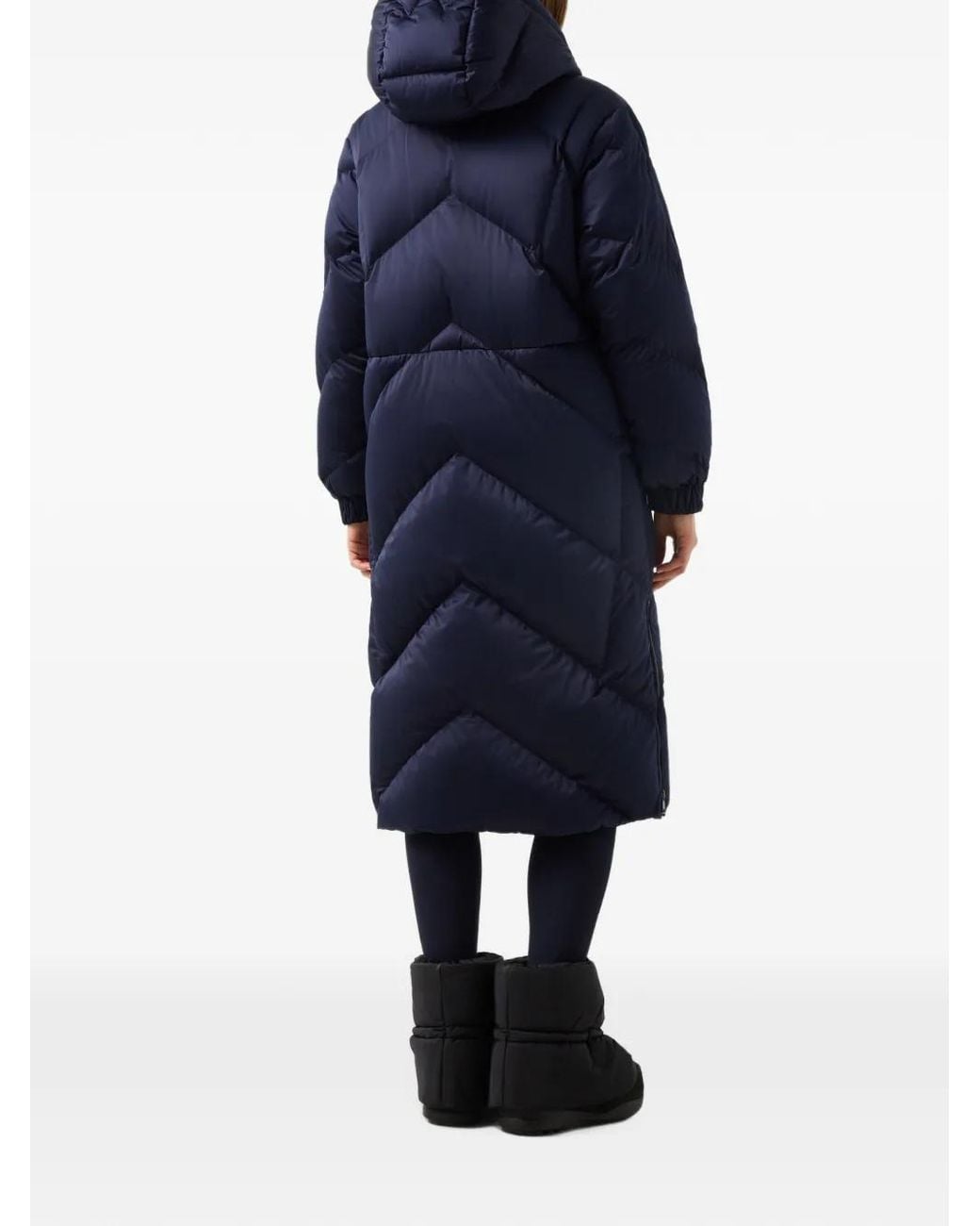 Bogner Blue Ginny Quilted Hooded Coat