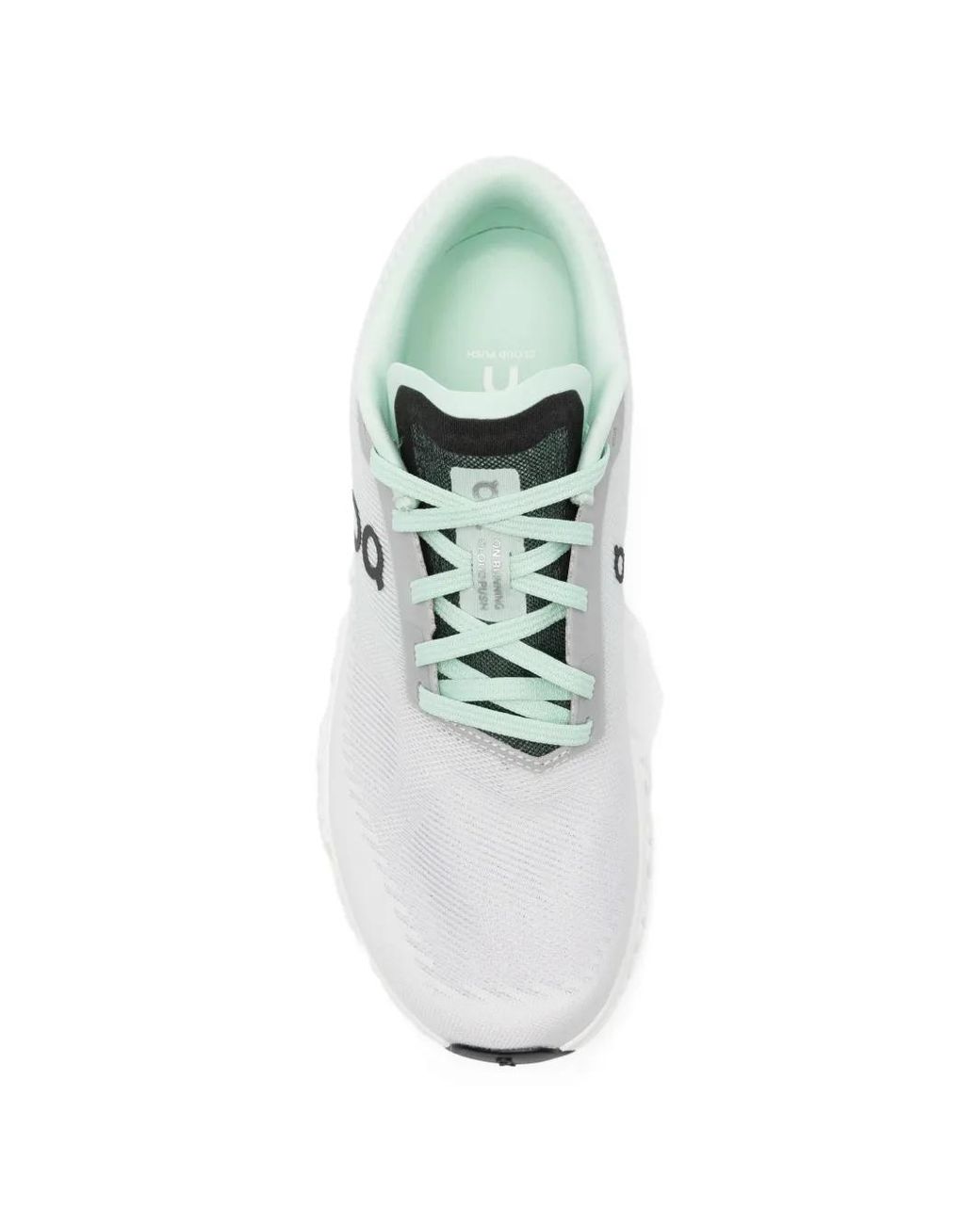 On Shoes White Cloud 6 Push Logo-Print Sneakers for men