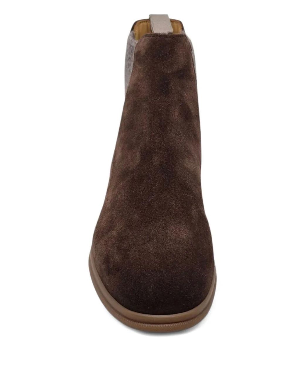 Henderson Brown Suede Boots