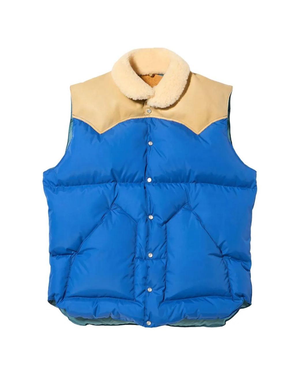 Fortela Blue Rocky Sleeveless Vest for men