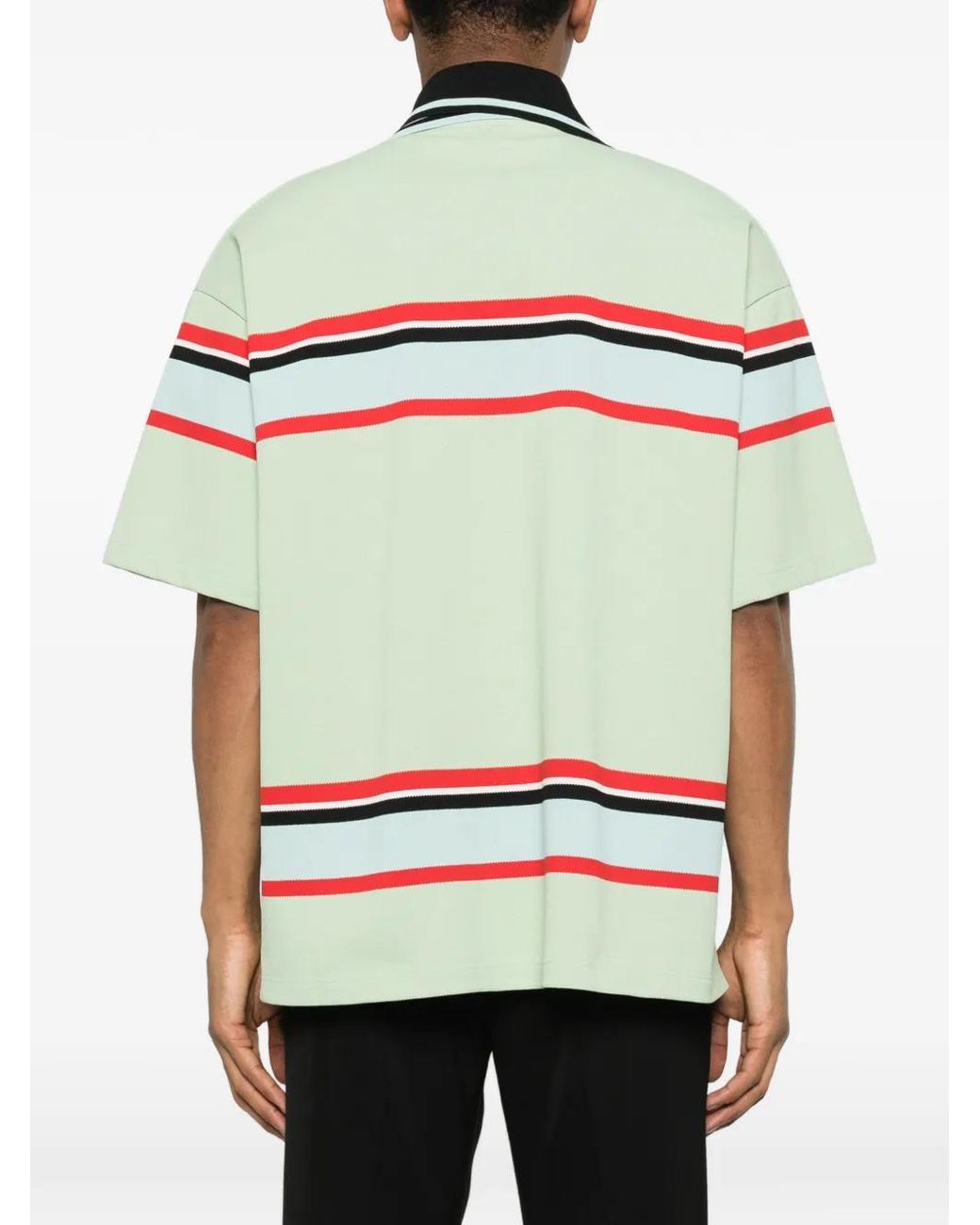Kolor Gestreept Poloshirt in het Gray voor heren