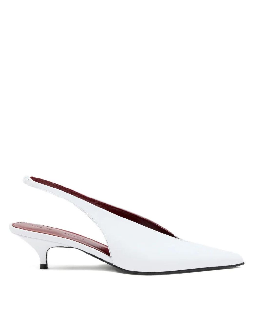 Proenza Schouler White Slash Slingbacks