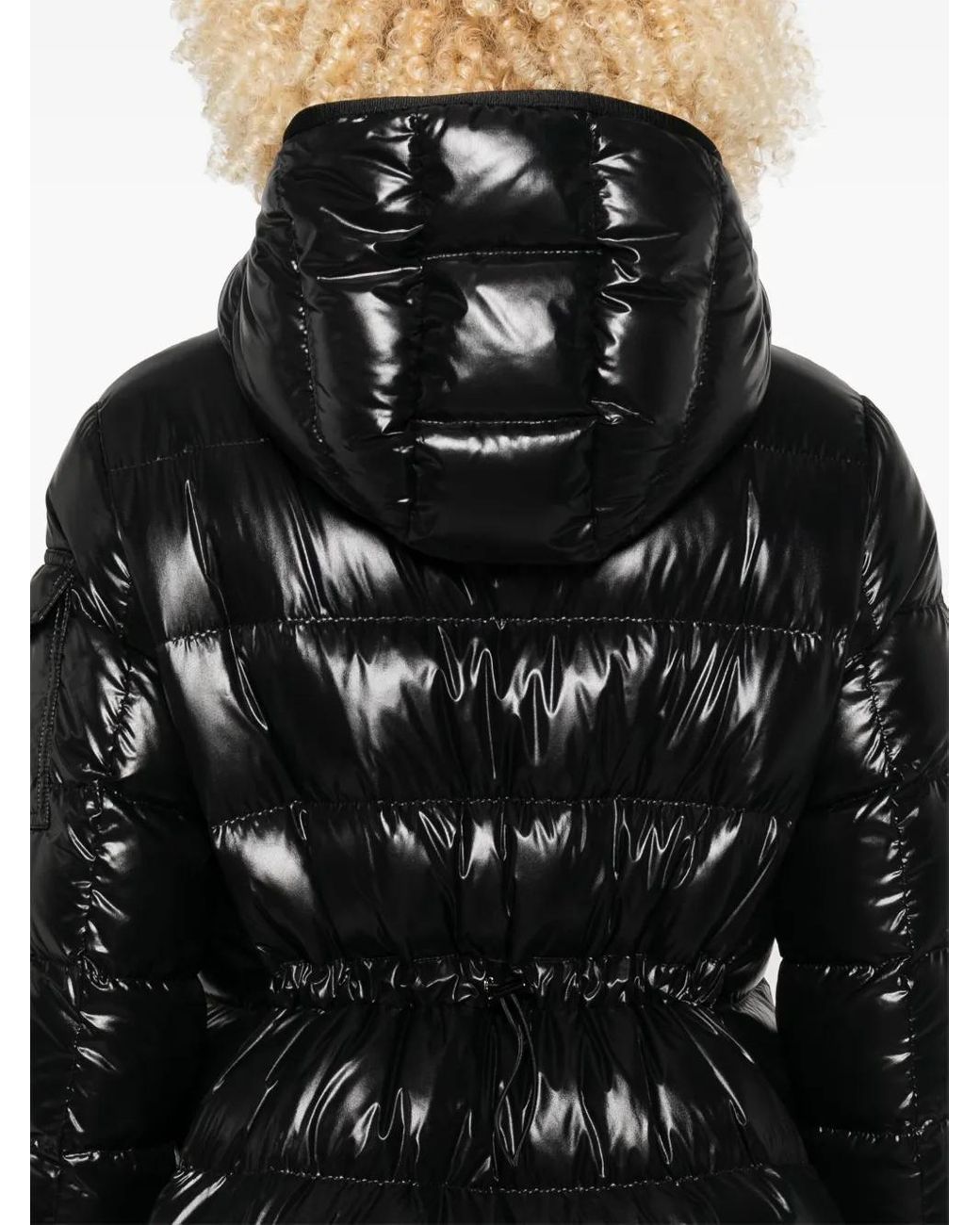 Moncler Black Courcelles Daunenmantel