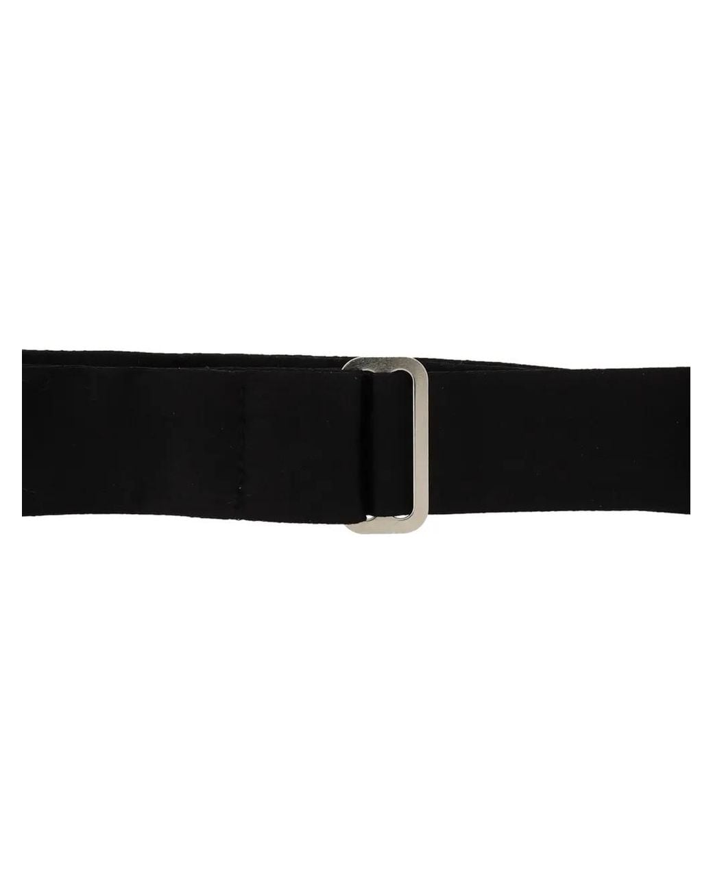 Giorgio Armani Black Adjustable-Fit Silk Bow Tie for men