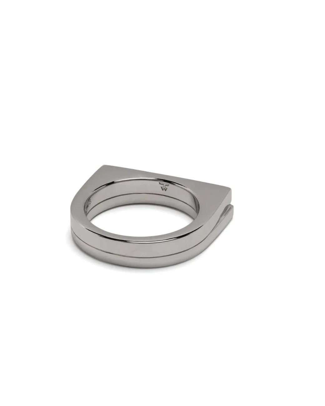 Tom Wood Gray Step Ring Mit Spinell