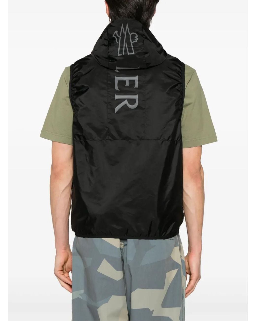 Chaleco Moretan Moncler de hombre de color Black