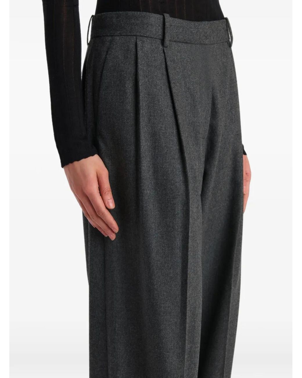 Khaite Gray "August" Pant