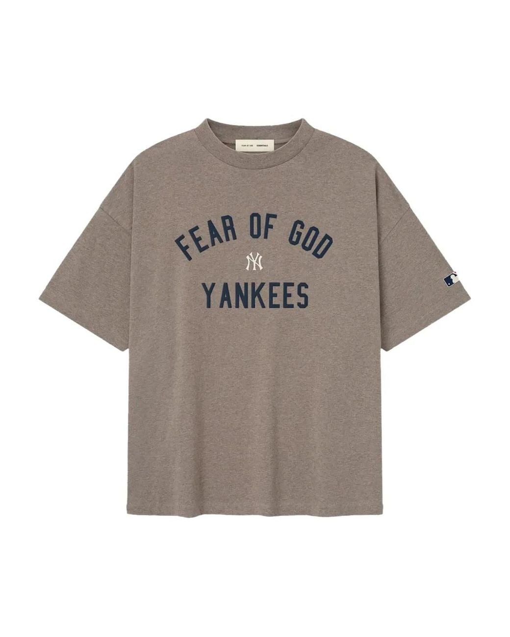 Fear Of God Gray X Mlb 90S T-Shirt for men