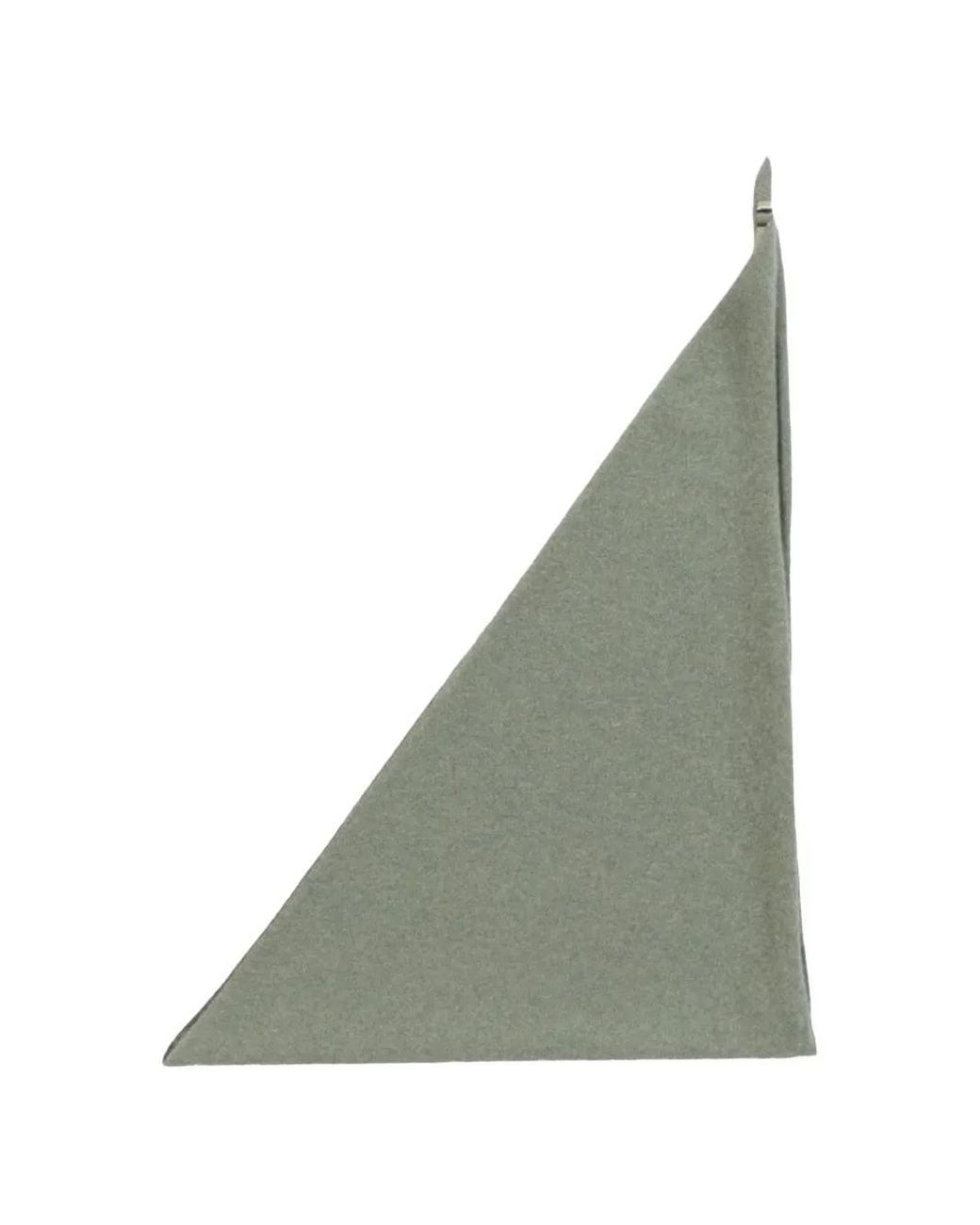 Sciarpa A Triangolo di Extreme Cashmere in Gray