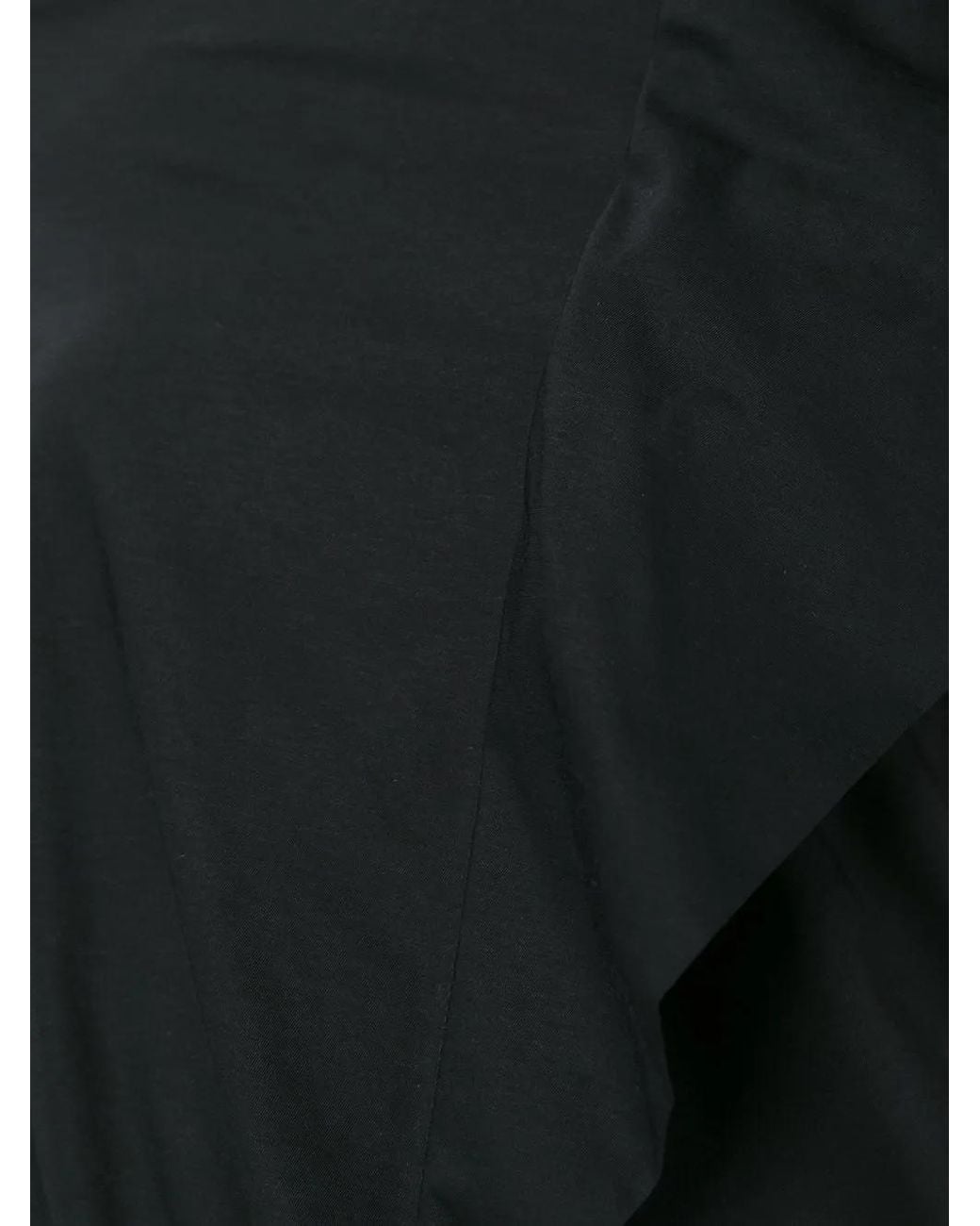 Junya Watanabe Black Asymmetric Draped Top